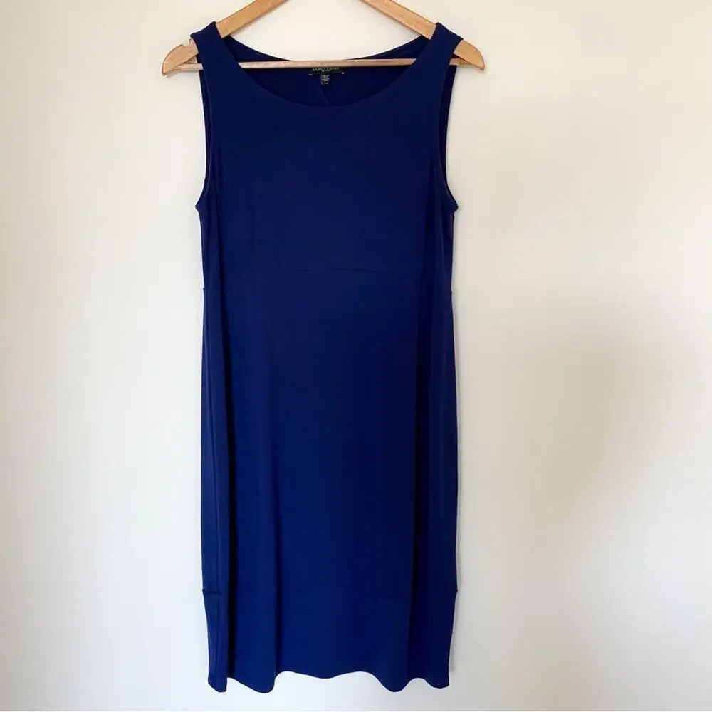 Eileen Fisher Wide Neck Oval Dress‎
